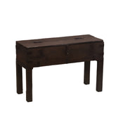 Handmade Solid Hard Wood Faramir Box Console Table 19